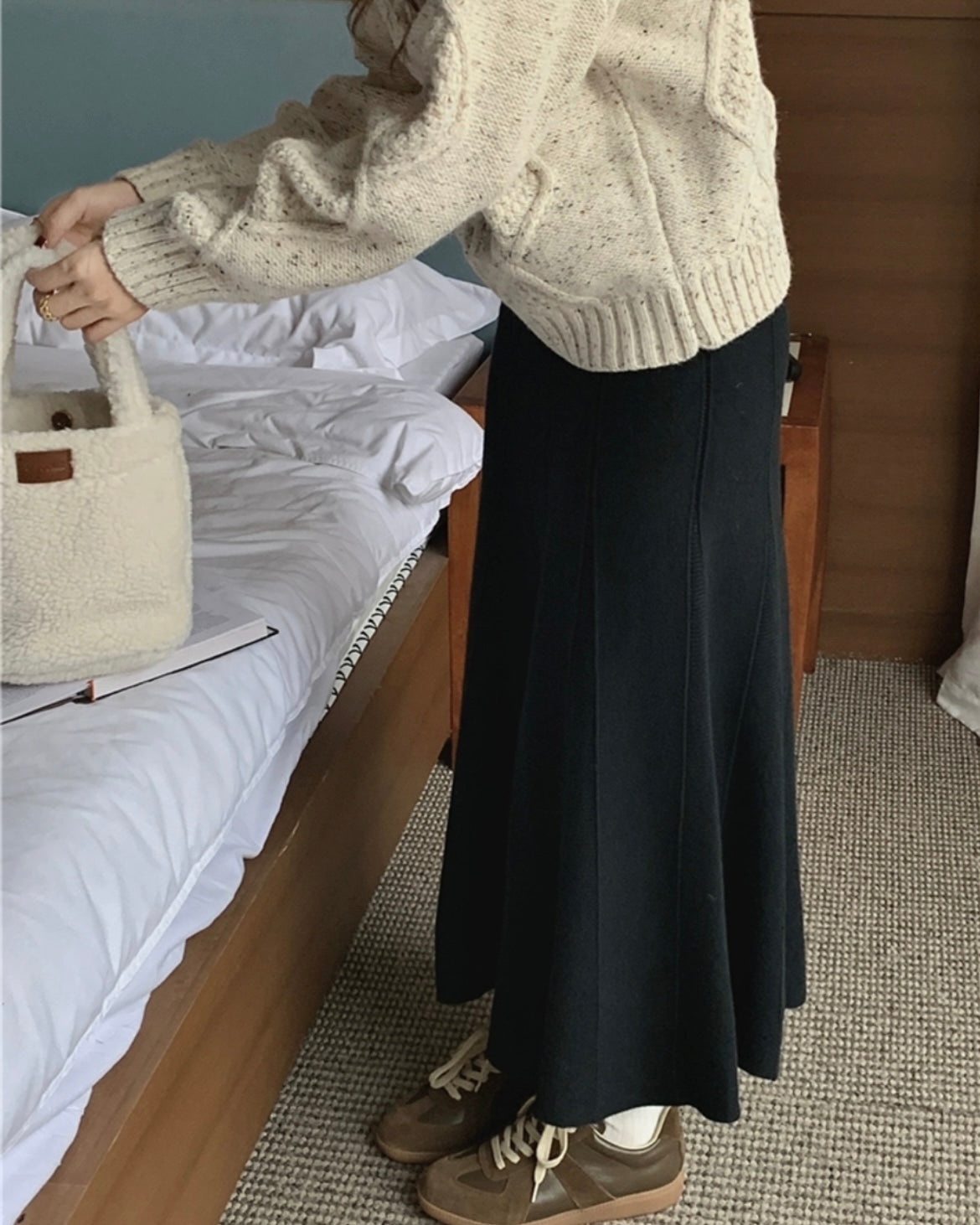 マーメイドニットスカート