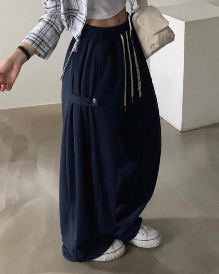 サイドワイドプレスパンツ