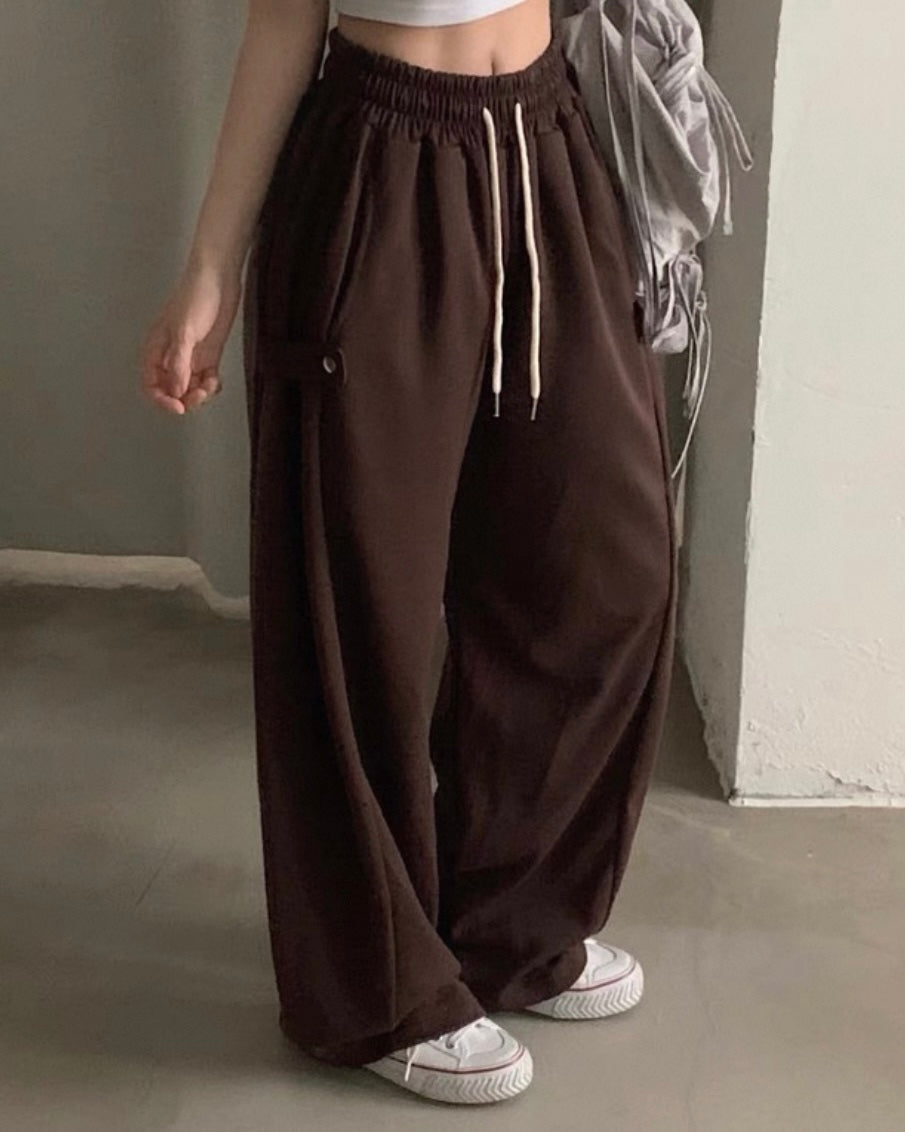 サイドワイドプレスパンツ