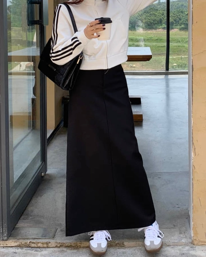 ルーズシルエットロングスカート