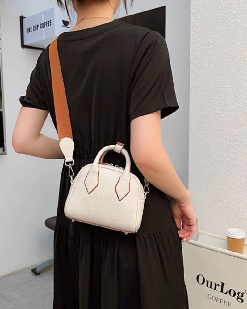 2way幅広ショルダー付きボストンバッグ