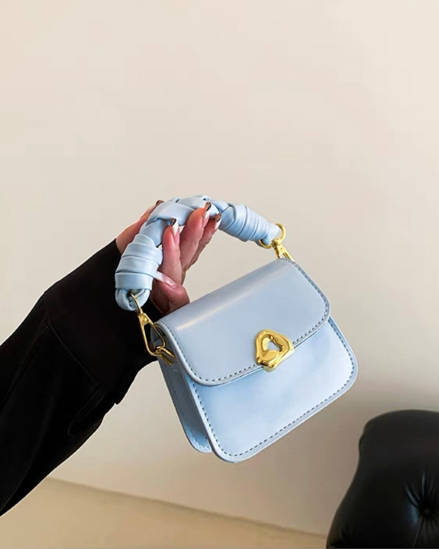 2wayツイストハンドルミニショルダーバッグ