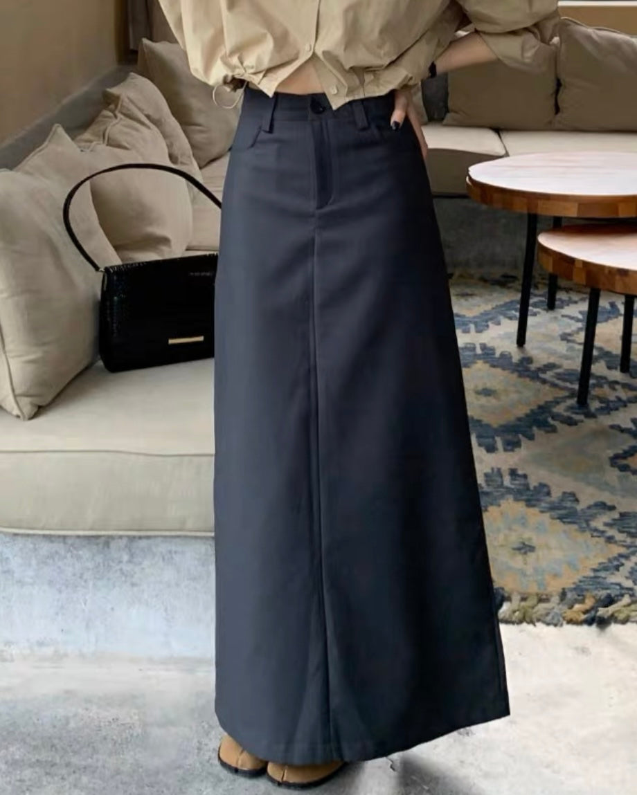 ルーズシルエットロングスカート