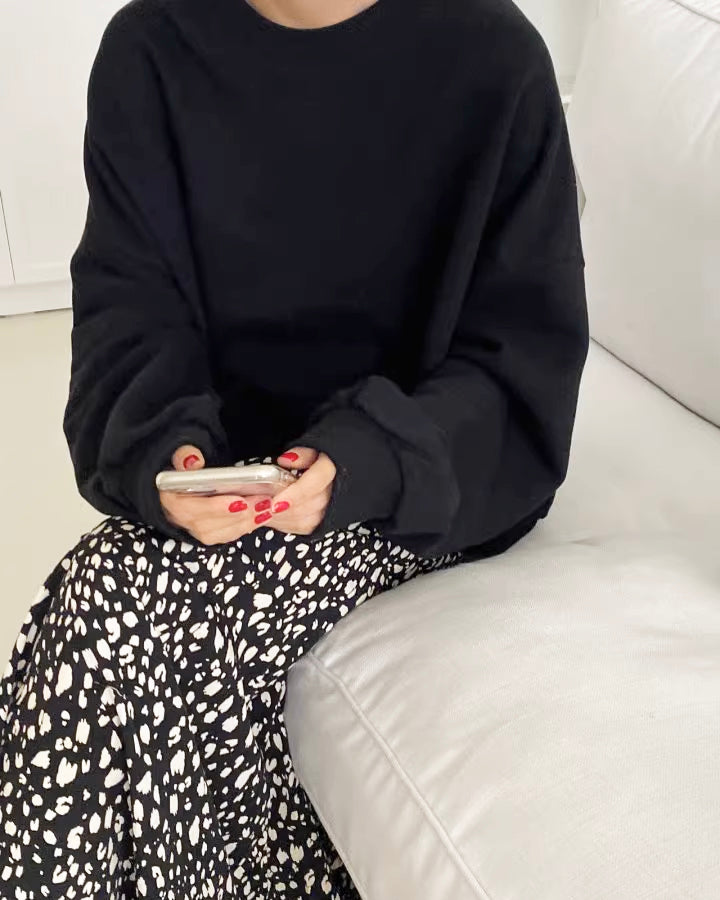 バックコンシャスプルオーバー