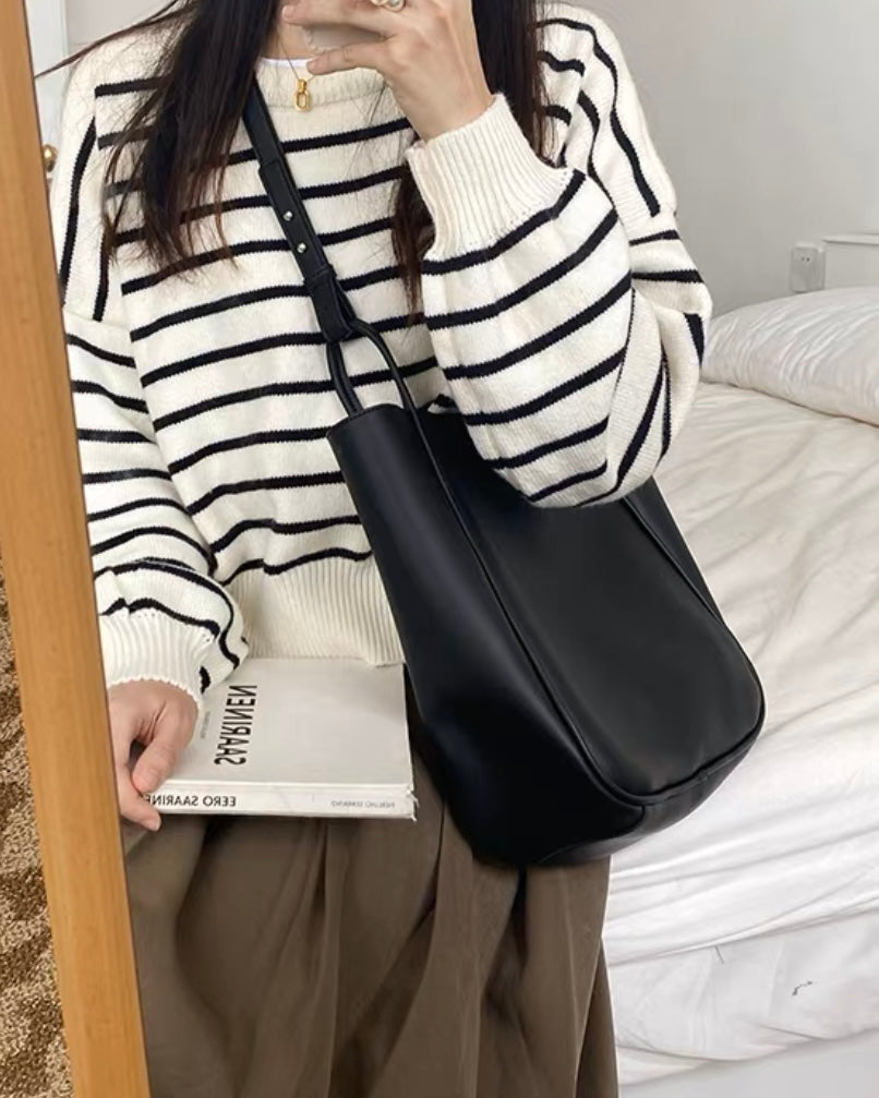 2wayレザーラージバッグ