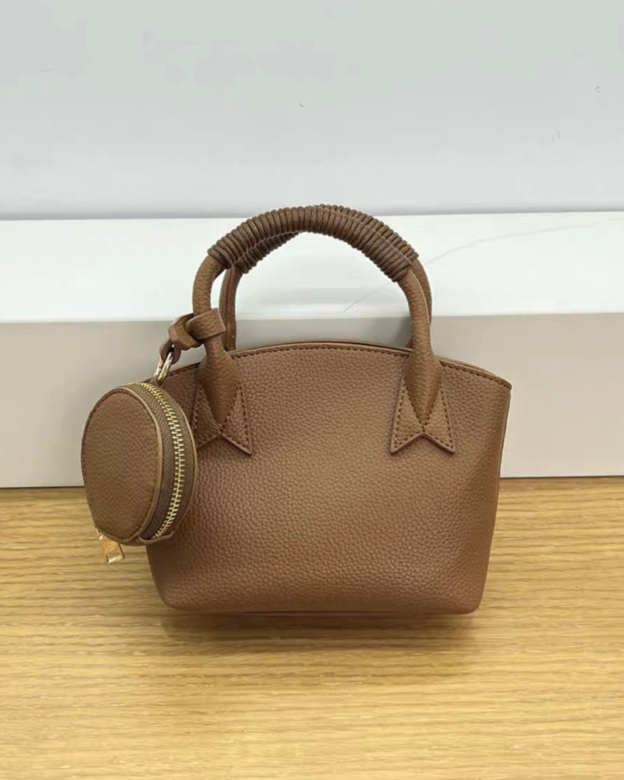 2wayコイルハンドレザーバッグ