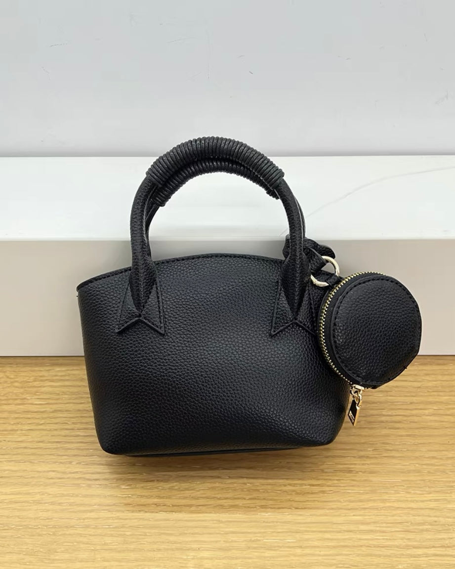 2wayコイルハンドレザーバッグ