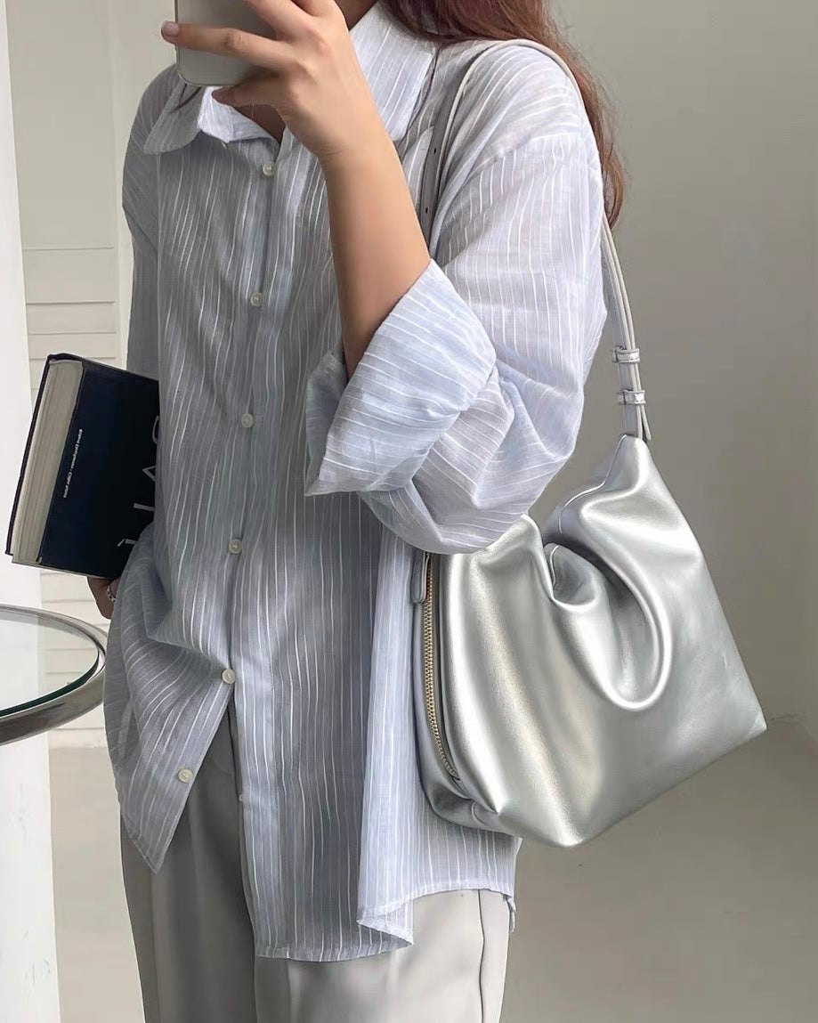 サイドオープンワンハンドルバッグ