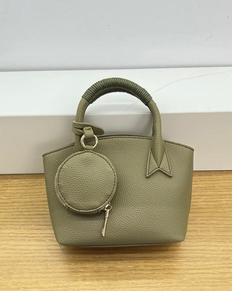 2wayコイルハンドレザーバッグ