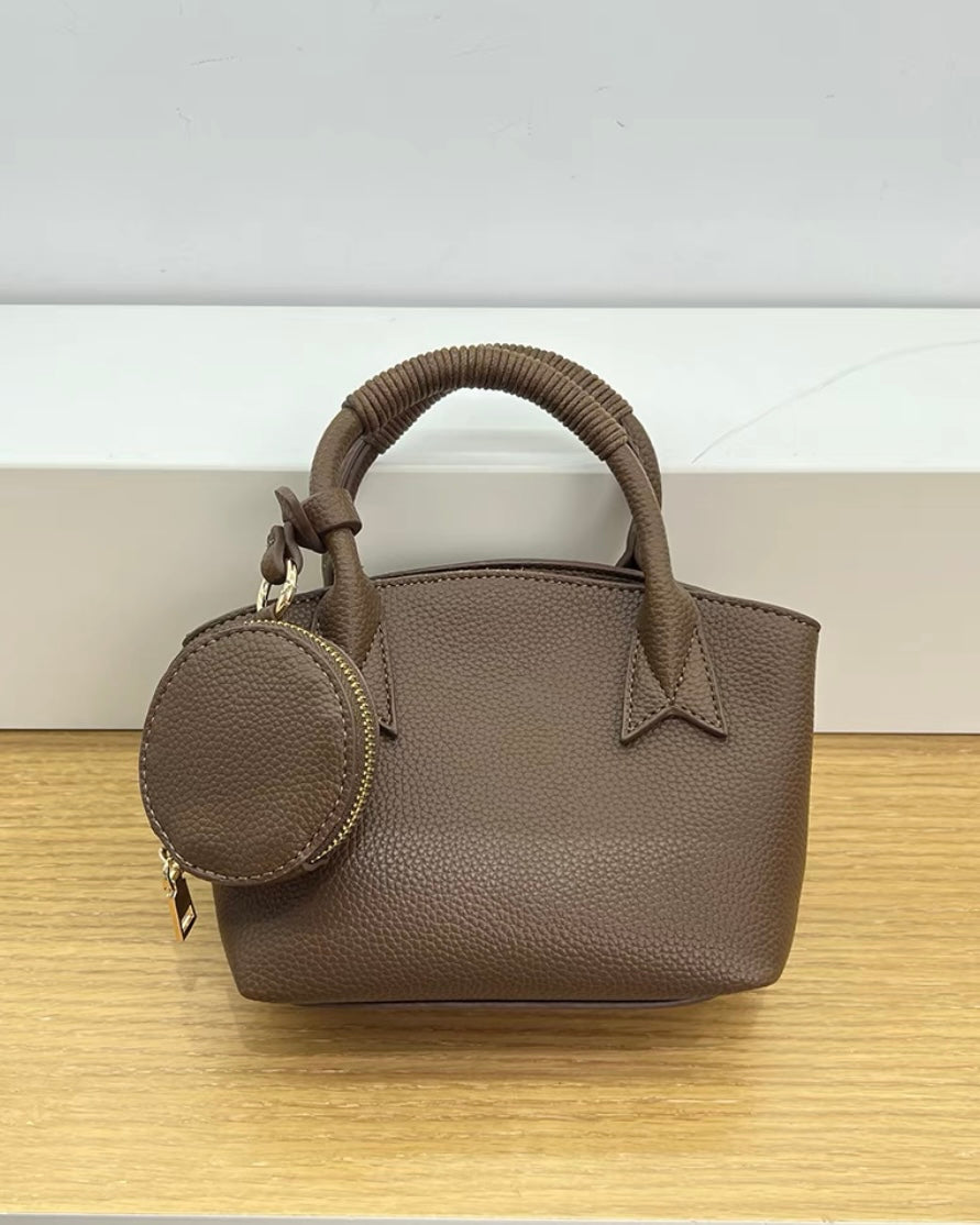 2wayコイルハンドレザーバッグ