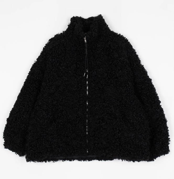 《11/28新作》プードルボアブルゾンコート