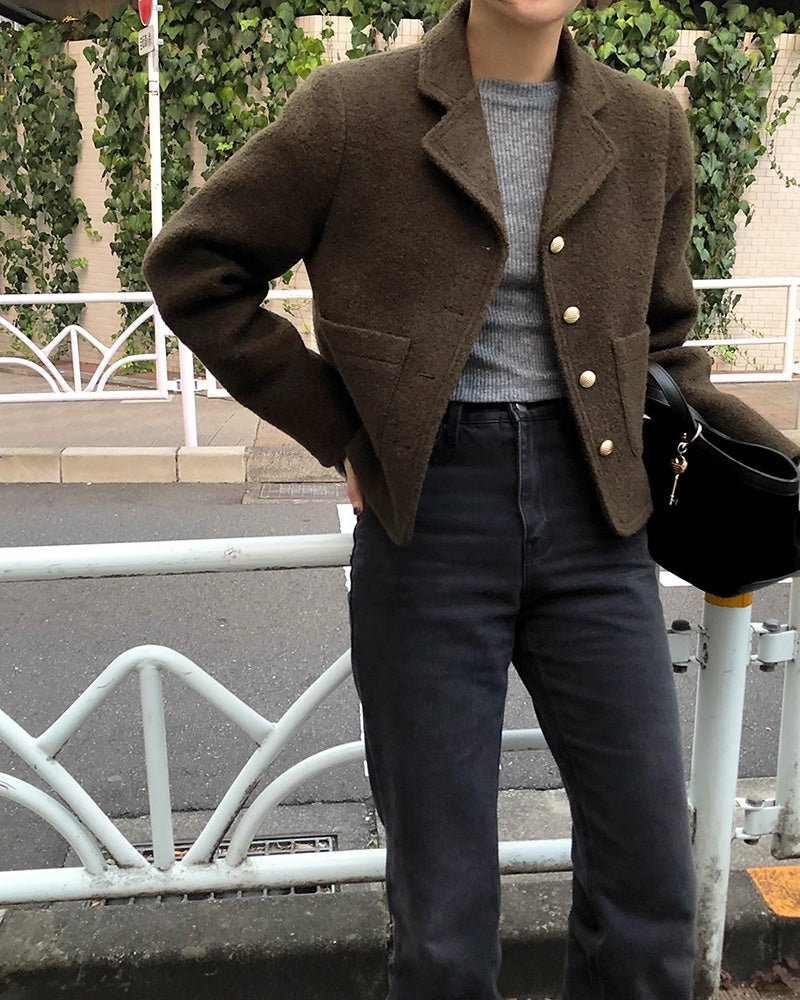 レトロチェックワンピース