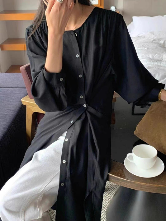 ギャザーワンピース