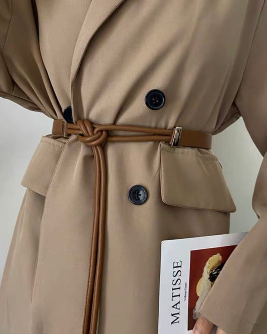 ウエストマークダブルロープベルト