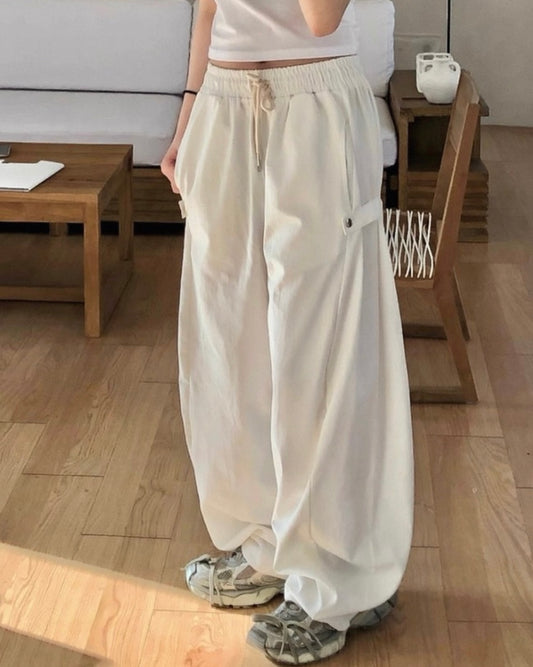 サイドワイドプレスパンツ