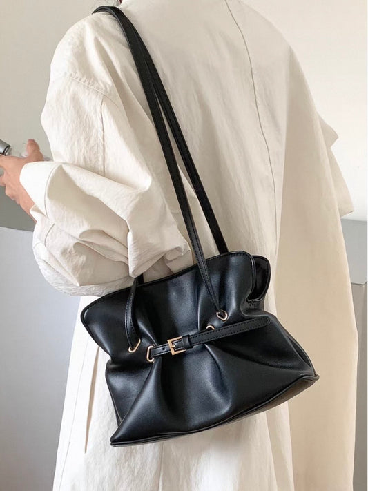 ロングハンドルベルトデザインバッグ