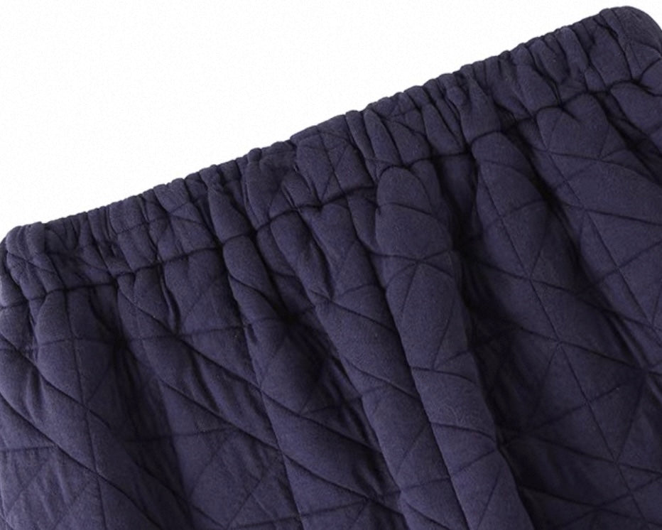 《11/14新作》キルティングウォームパンツ