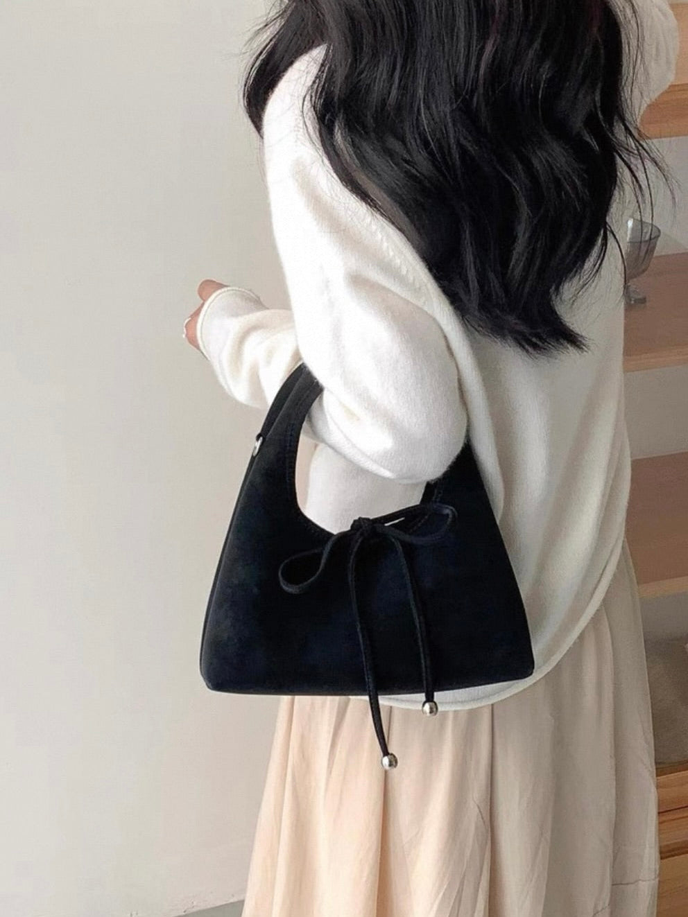 2wayスエードライクミニバッグ
