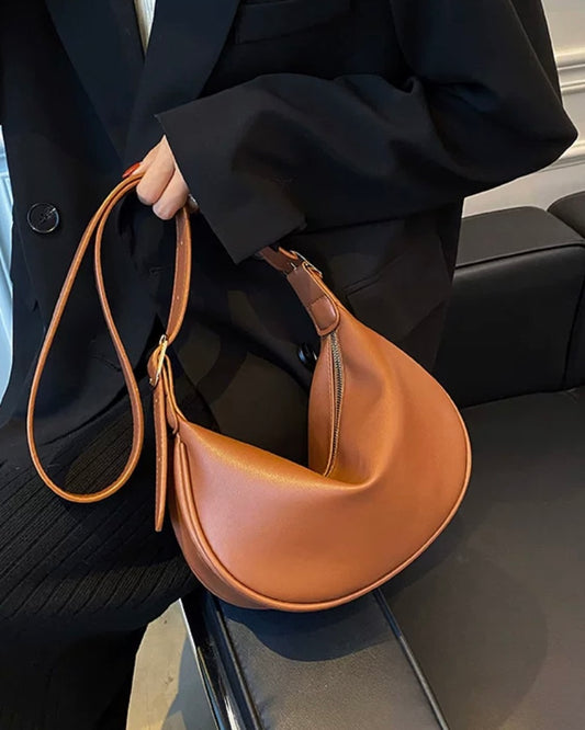 ワンショルダースムースレザーバッグ