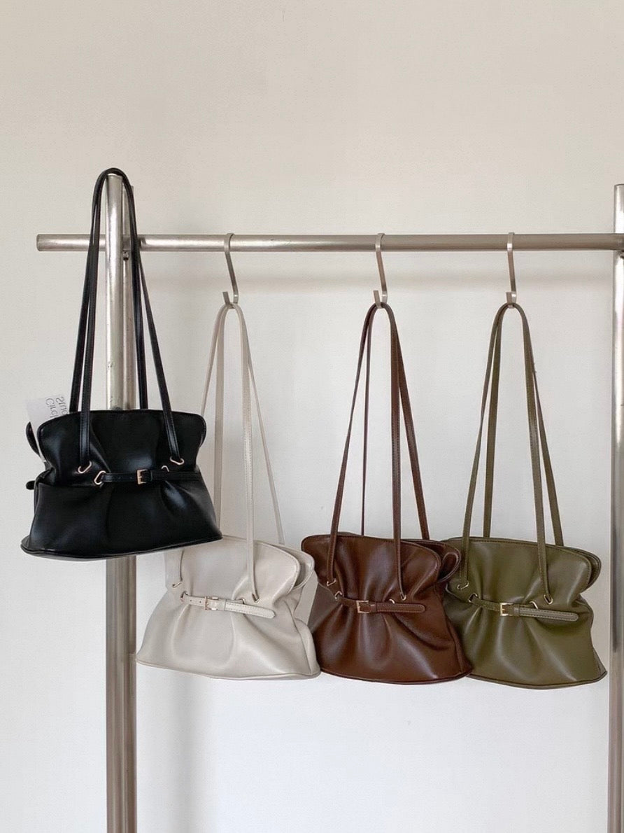 ロングハンドルベルトデザインバッグ