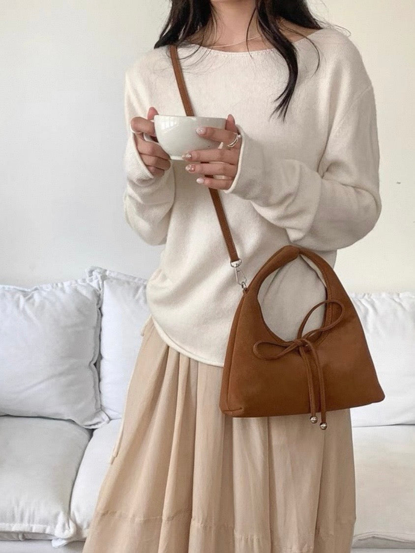 2wayスエードライクミニバッグ