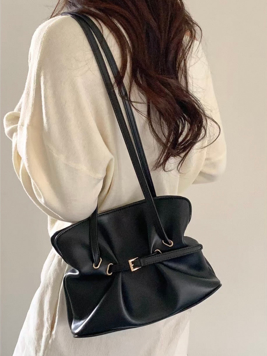 ロングハンドルベルトデザインバッグ