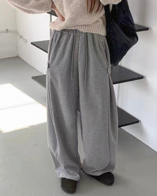 サイドワイドプレスパンツ