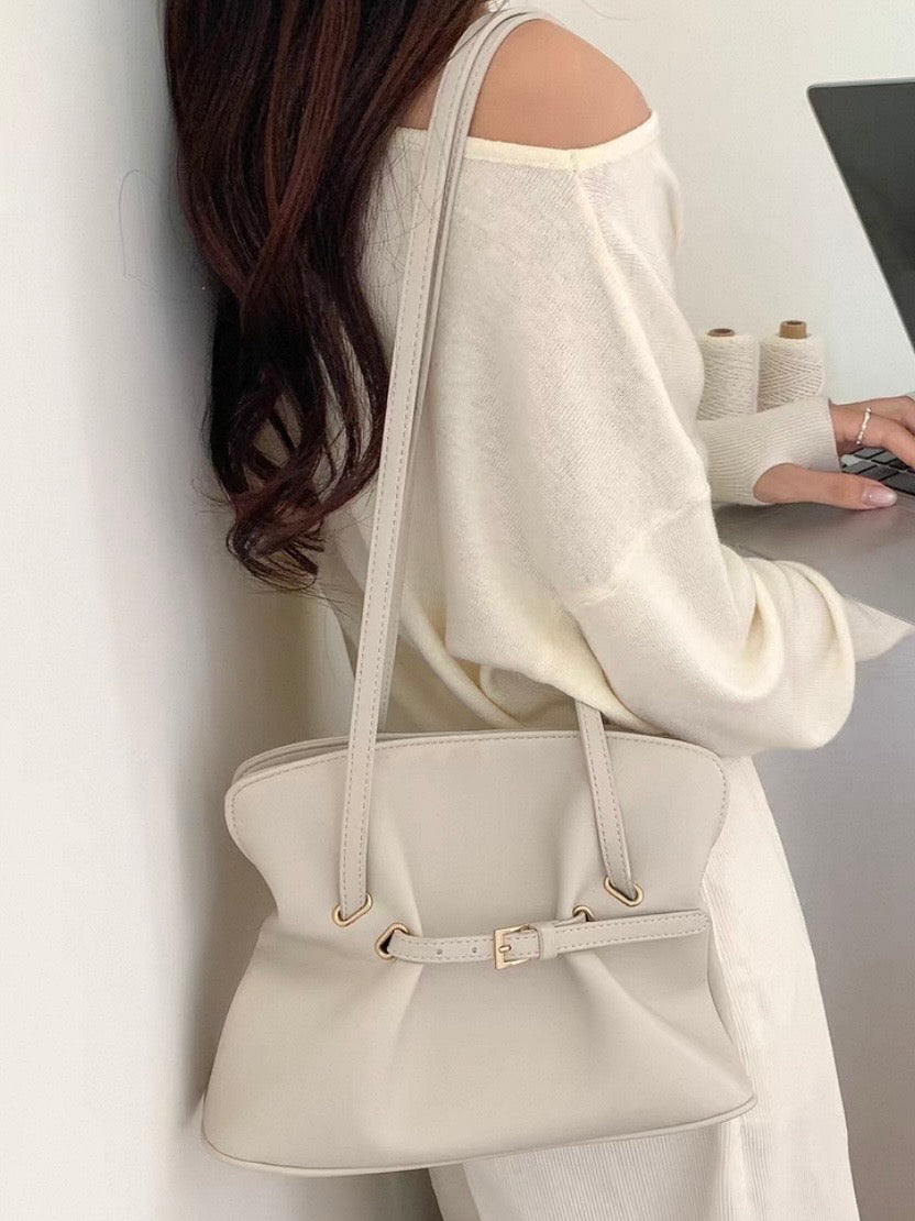 ロングハンドルベルトデザインバッグ