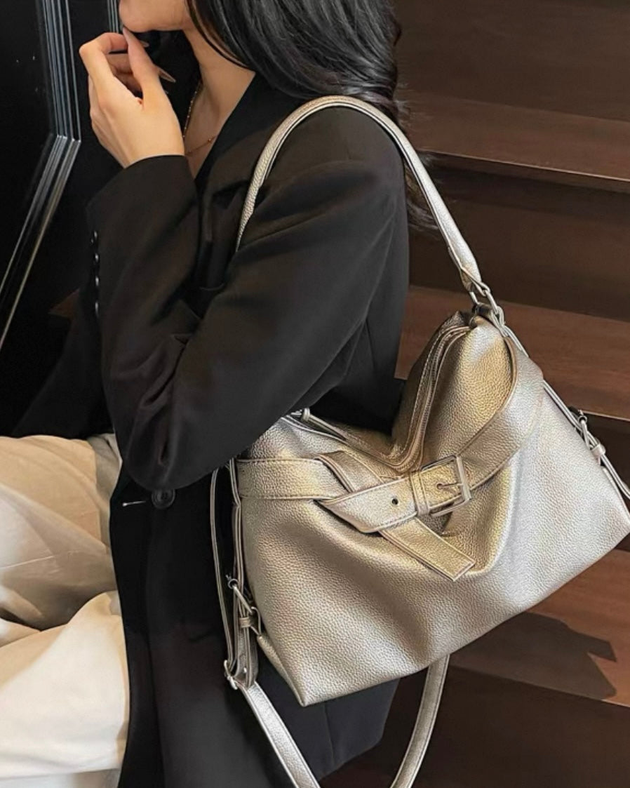 ヒンナ ハネダクラフト レザーバック L-zip one handle / leather (Custom-made for niguramu