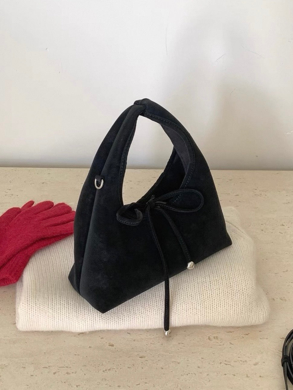 2wayスエードライクミニバッグ
