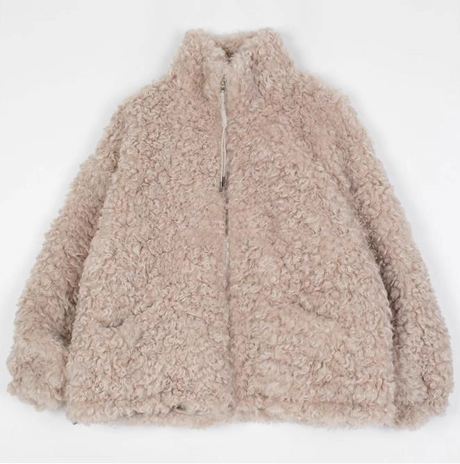 《11/28新作》プードルボアブルゾンコート