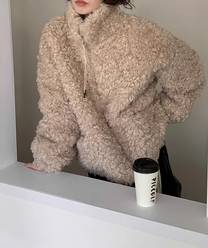 《11/28新作》プードルボアブルゾンコート