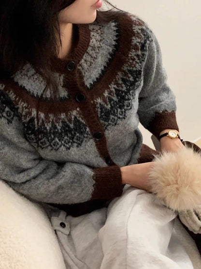 《11/28新作》ノルディックカーディガン