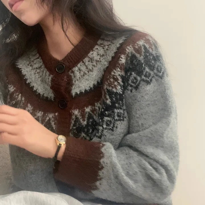 《11/28新作》ノルディックカーディガン