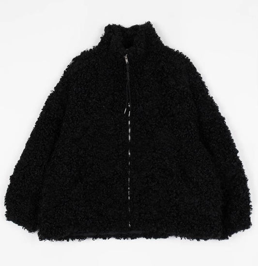 《11/28新作》プードルボアブルゾンコート