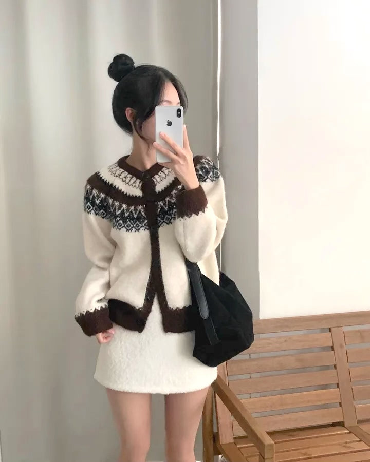 《11/28新作》ノルディックカーディガン