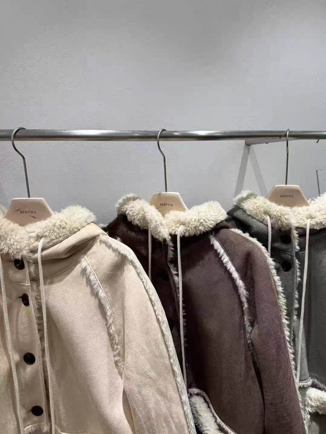 《11/7新作》フェイクムートンボアジャケット