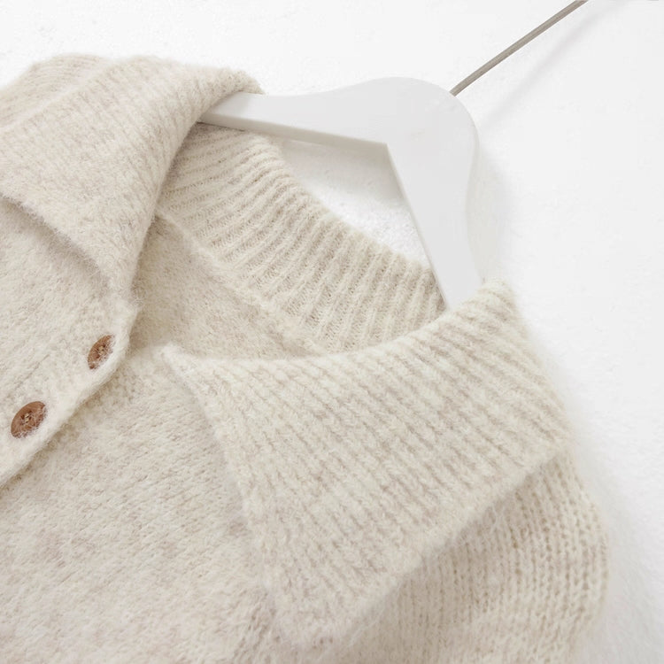 《11/28新作》アーガイル襟付きニット