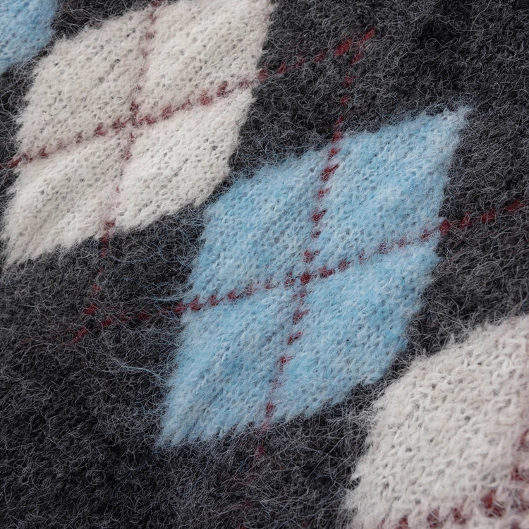 《11/28新作》アーガイル襟付きニット